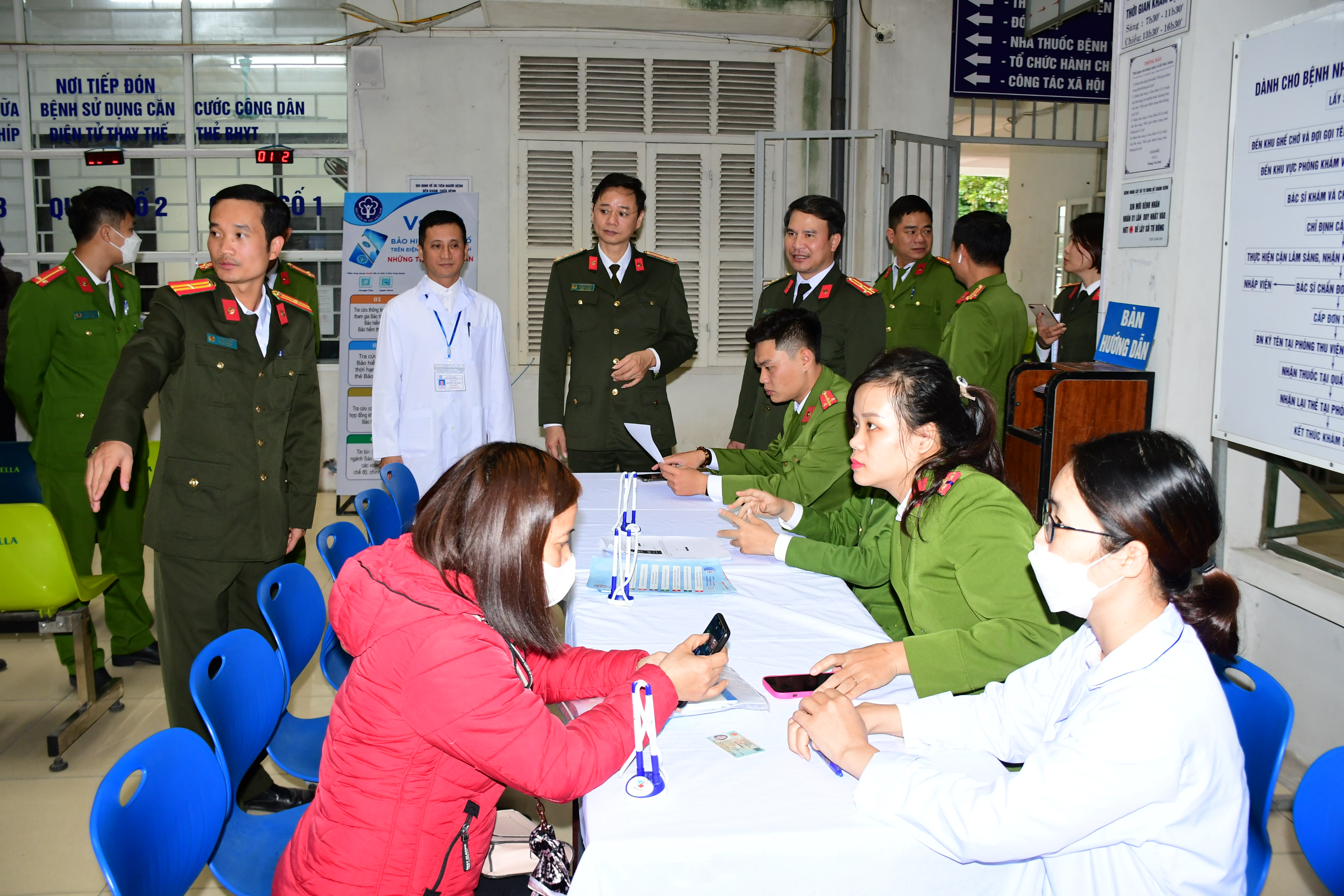 Công an quận Hải An: Triển khai mô hình điểm thực hiện thủ tục khám chữa bệnh qua cổng dịch vụ công trực tuyến